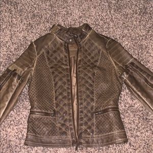 Leather jacket